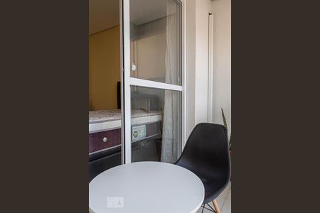 Varanda de kitnet/studio para alugar com 1 quarto, 35m² em Bela Vista, São Paulo