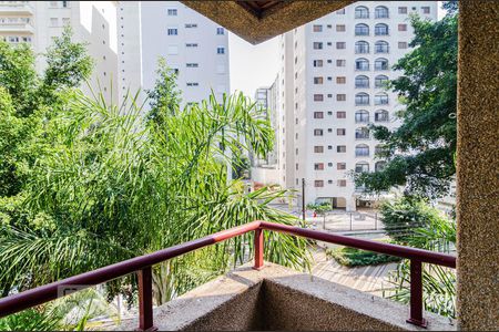 Varanda da sala de apartamento para alugar com 2 quartos, 87m² em Jardim Paulista, São Paulo