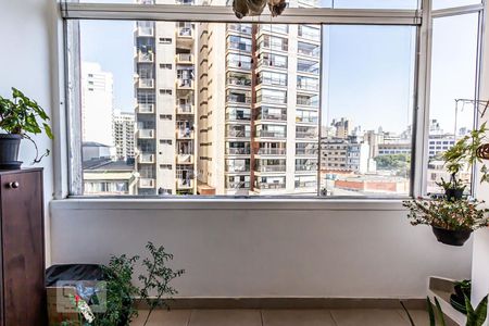 Apartamento à venda com 53m², 1 quarto e sem vagaVaranda