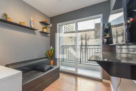 Sala de apartamento à venda com 1 quarto, 28m² em República, São Paulo