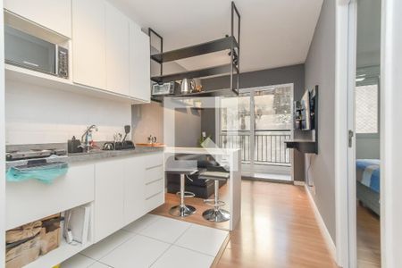 Sala de apartamento à venda com 1 quarto, 28m² em República, São Paulo