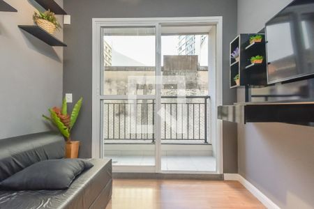 Sala de apartamento à venda com 1 quarto, 28m² em República, São Paulo