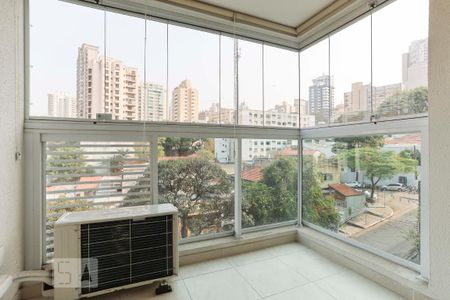 Varanda de apartamento à venda com 1 quarto, 43m² em Paraíso, São Paulo