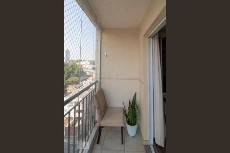 Sacada da Sala de apartamento à venda com 3 quartos, 63m² em Centro, Diadema