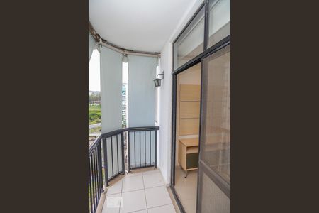 Varanda da Sala de apartamento para alugar com 3 quartos, 72m² em Barra da Tijuca, Rio de Janeiro