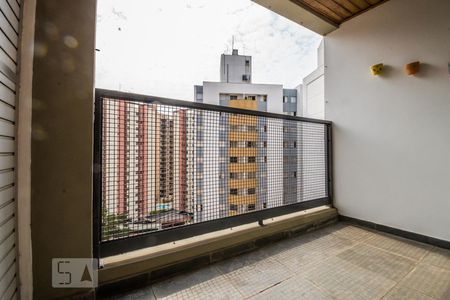 Varanda da Sala de apartamento à venda com 1 quarto, 50m² em Botafogo, Campinas