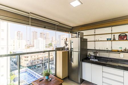 Studio à venda com 29m², 1 quarto e 1 vagaVaranda