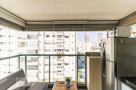 Studio à venda com 29m², 1 quarto e 1 vagaVaranda