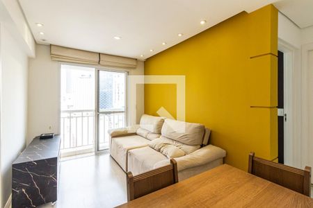 Sala de apartamento à venda com 1 quarto, 37m² em Vila Buarque, São Paulo