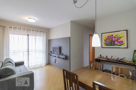 Sala de apartamento à venda com 2 quartos, 65m² em Vila Floresta, Santo André
