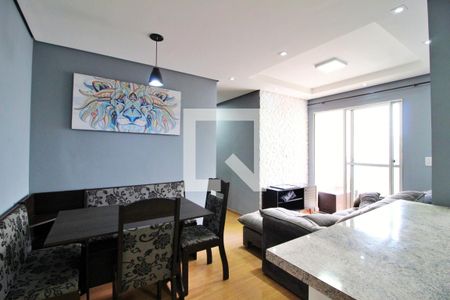 Sala de apartamento à venda com 2 quartos, 64m² em Utinga, Santo André