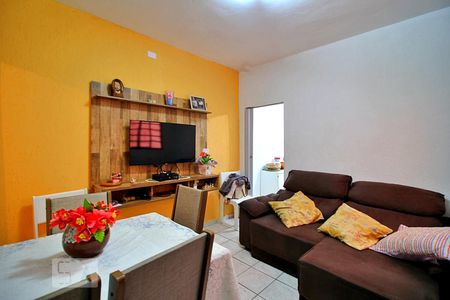 Sala de casa à venda com 2 quartos, 83m² em Jardim Pilar, Santo André