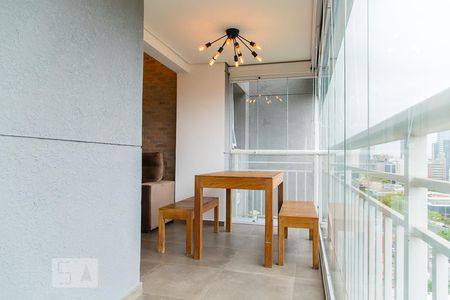 Varanda de apartamento à venda com 2 quartos, 63m² em Brooklin Paulista, São Paulo