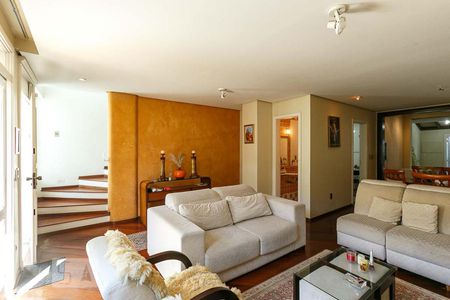 Sala de casa de condomínio para alugar com 3 quartos, 215m² em Tristeza, Porto Alegre