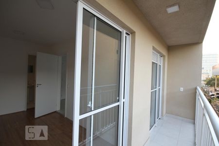 Studio à venda com 31m², 1 quarto e sem vagaVaranda