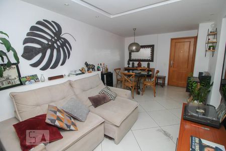 Sala de Estar de apartamento para alugar com 2 quartos, 82m² em Botafogo, Rio de Janeiro