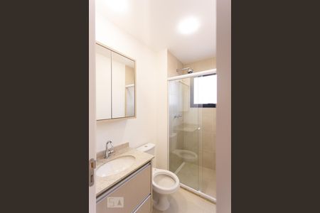 Apartamento para alugar com 65m², 1 quarto e 2 vagasBanheiro da Suíte