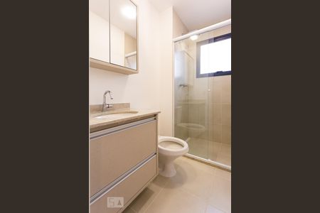 Apartamento para alugar com 65m², 1 quarto e 2 vagasBanheiro da Suíte