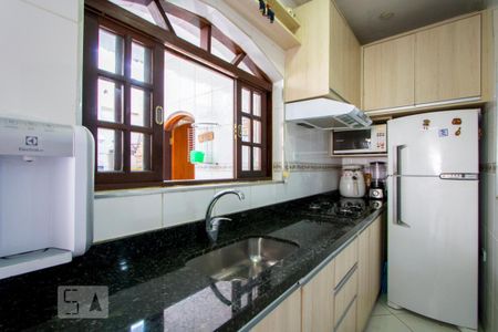 Cozinha de casa à venda com 3 quartos, 145m² em Parque Oratorio, Santo André