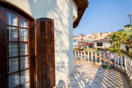 Varanda do quarto 1 de casa à venda com 3 quartos, 145m² em Parque Oratorio, Santo André