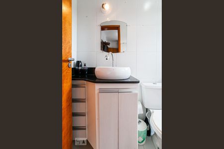 Banheiro da Suíte de apartamento para alugar com 3 quartos, 66m² em Jardim Alvorada, Santo André