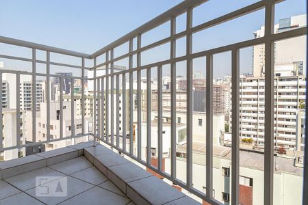 Varanda de apartamento para alugar com 2 quartos, 55m² em Consolação, São Paulo