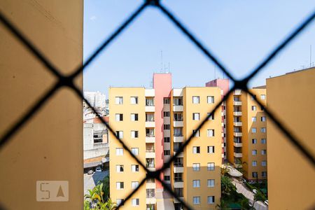 Vista da Sala de apartamento para alugar com 2 quartos, 60m² em Parque São Vicente, Santo André