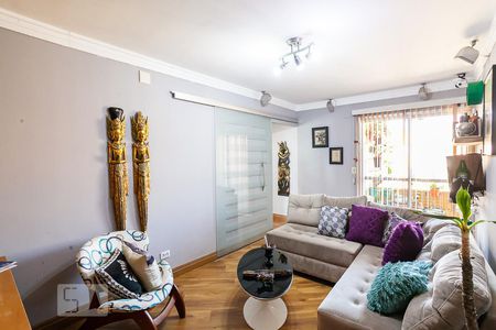 Sala de apartamento para alugar com 2 quartos, 60m² em Parque São Vicente, Santo André