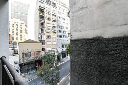 Varanda - Vista de apartamento para alugar com 1 quarto, 28m² em República, São Paulo