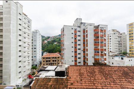 Vista de kitnet/studio para alugar com 1 quarto, 30m² em José Menino, Santos