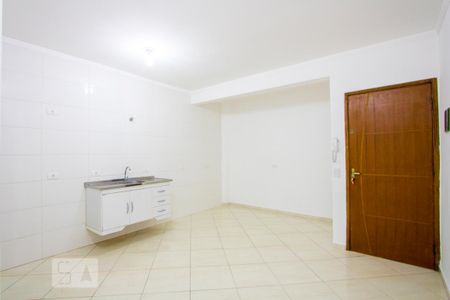 Sala/Cozinha de apartamento para alugar com 2 quartos, 53m² em Jardim das Maravilhas, Santo André