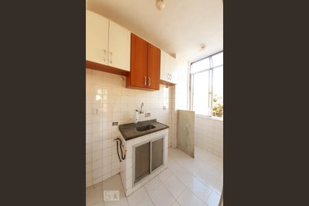 Cozinha de apartamento à venda com 1 quarto, 37m² em Encantado, Rio de Janeiro
