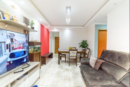 Sala de Estar de apartamento à venda com 3 quartos, 67m² em Fundação, São Caetano do Sul