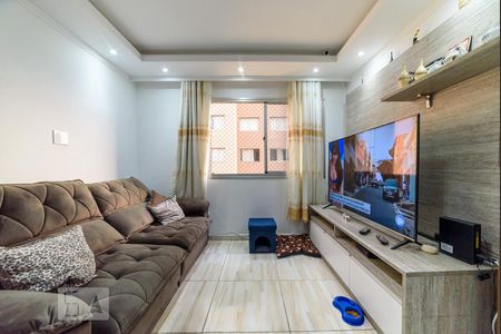Sala de Estar de apartamento à venda com 3 quartos, 67m² em Fundação, São Caetano do Sul