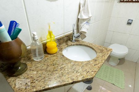 Lavabo de casa à venda com 3 quartos, 312m² em Vila Humaita, Santo André