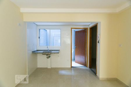 Sala/Cozinha de apartamento à venda com 2 quartos, 34m² em Vila Regente Feijó, São Paulo