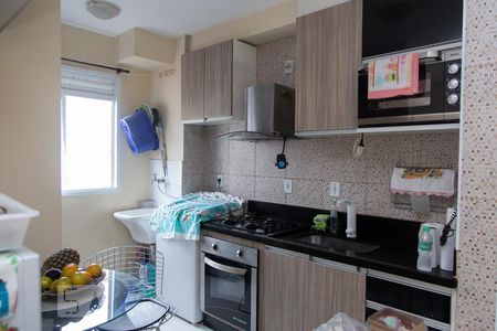 Cozinha e Área de Serviço de apartamento à venda com 2 quartos, 46m² em Vila Monte Santo, São Paulo