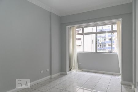 Sala de apartamento para alugar com 1 quarto, 50m² em Aparecida, Santos