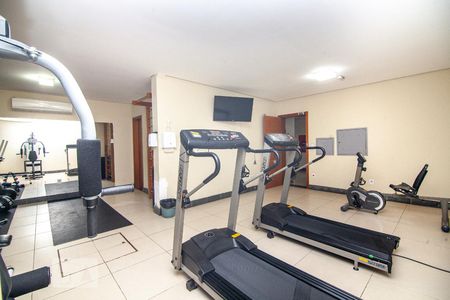 Área comum - Academia de apartamento à venda com 2 quartos, 92m² em São João, Porto Alegre
