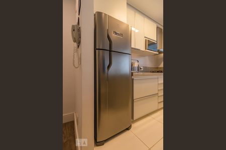 Detalhe da Cozinha de apartamento para alugar com 1 quarto, 47m² em Alphaville Empresarial, Barueri