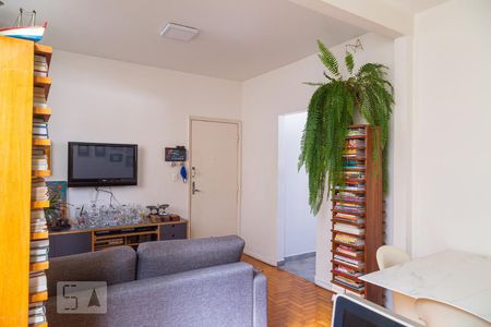 Sala de apartamento à venda com 2 quartos, 90m² em Santo Antônio, Belo Horizonte