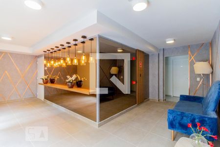 Studio para alugar com 25m², 1 quarto e sem vaga Studio para alugar com 25m², 1 quarto e sem vagaHall de Entrada