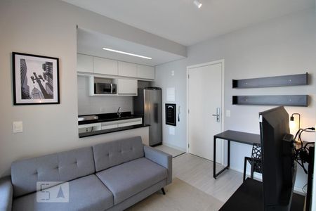 Sala de apartamento para alugar com 1 quarto, 34m² em Água Branca, São Paulo