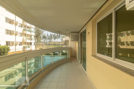 Varanda da Sala de apartamento para alugar com 2 quartos, 87m² em Barra da Tijuca, Rio de Janeiro