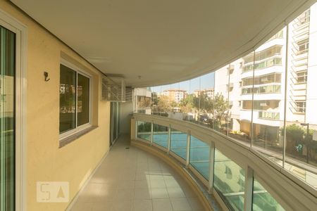 Varanda da Sala de apartamento para alugar com 2 quartos, 87m² em Barra da Tijuca, Rio de Janeiro