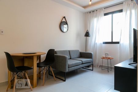 Sala de apartamento para alugar com 1 quarto, 25m² em Vila Buarque, São Paulo