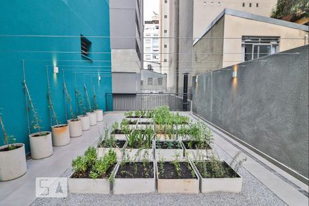 Área comum de apartamento para alugar com 1 quarto, 25m² em Vila Buarque, São Paulo