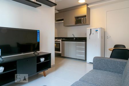 Sala de apartamento para alugar com 1 quarto, 25m² em Vila Buarque, São Paulo