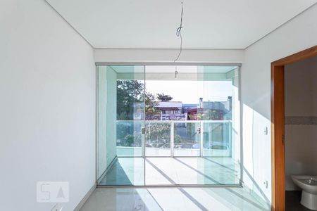 Varanda da sala de apartamento à venda com 4 quartos, 137m² em Palmares, Belo Horizonte