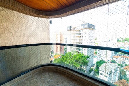 Sacada da Sala de apartamento para alugar com 3 quartos, 116m² em Chácara Inglesa, São Paulo